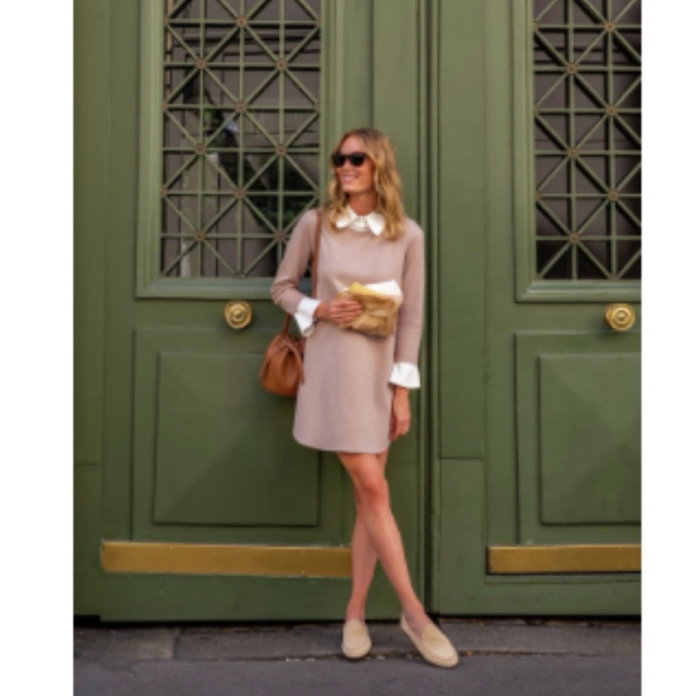 Tuckernuck Beige Long Sleeve Dress